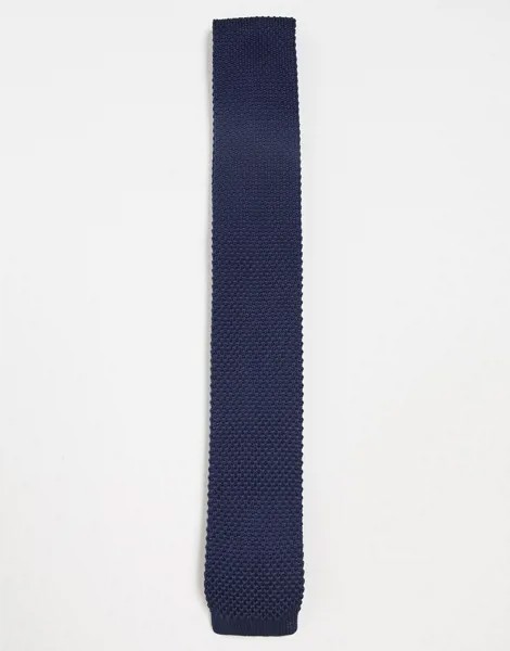 Трикотажный галстук Gianni Feraud-Темно-синий