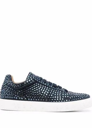 Philipp Plein кеды со стразами