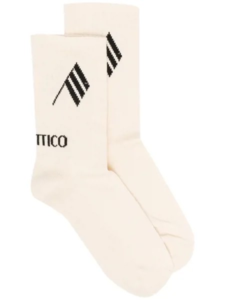 The Attico носки вязки интарсия с логотипом