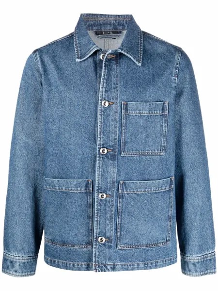 A.P.C. джинсовая куртка на пуговицах