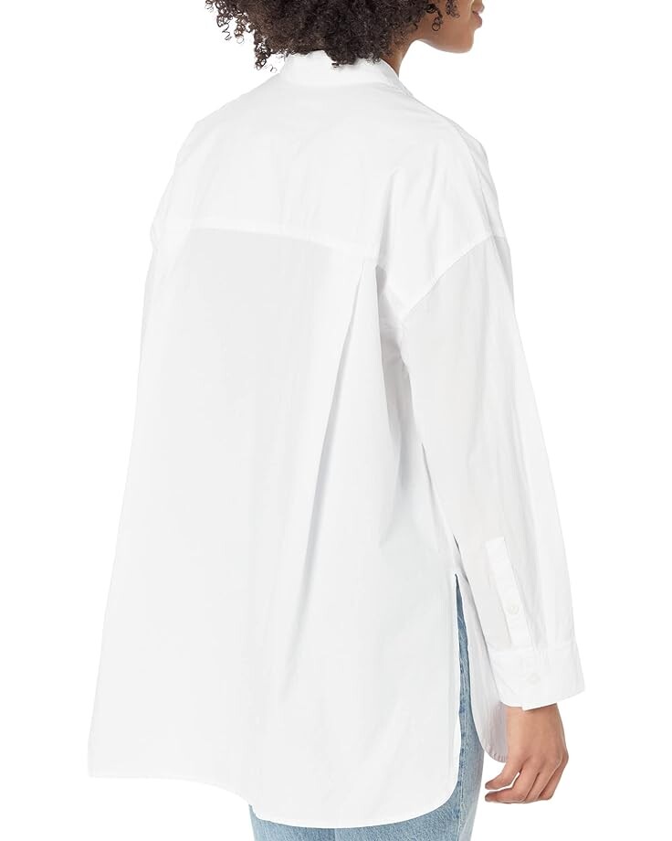 Рубашка Madewell The Signature Poplin Oversized Shirt, цвет Eyelet White