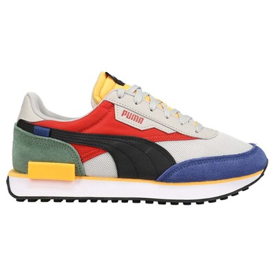Белые кроссовки для мальчиков Puma Future Rider Splash Ac на шнуровке, повседневная обувь 3818