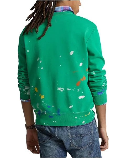 Толстовка Polo Ralph Lauren Logo Fleece Sweatshirt, цвет Cruise Green