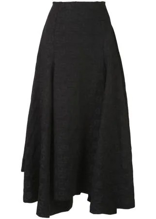 Comme Des Garçons пышная юбка с логотипом