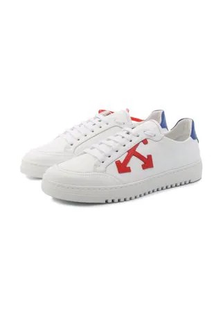 Кожаные кеды Off-White