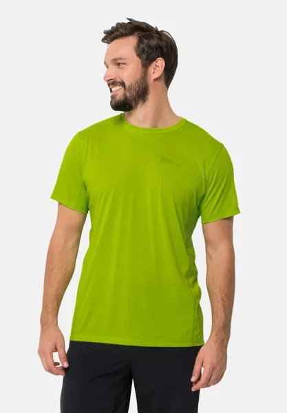 Спортивная футболка PRELIGHT Jack Wolfskin, цвет fresh green