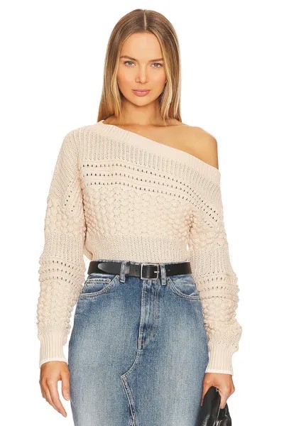 Свитер Tularosa Razon Off Shoulder Pointelle, нюд