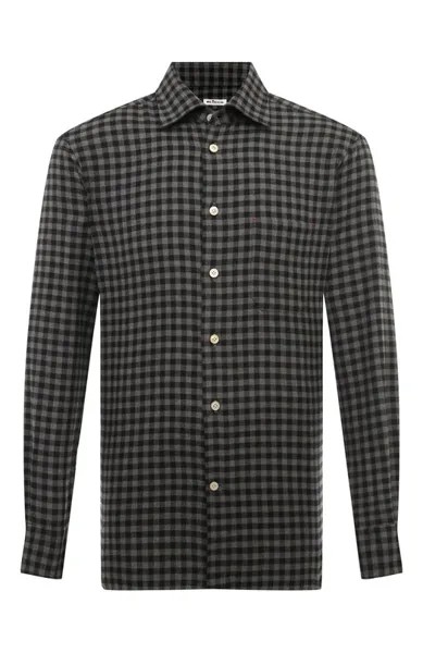 Хлопковая рубашка Kiton