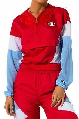Куртка Champion Red Spark-Ocean из нейлона для разминки - XL