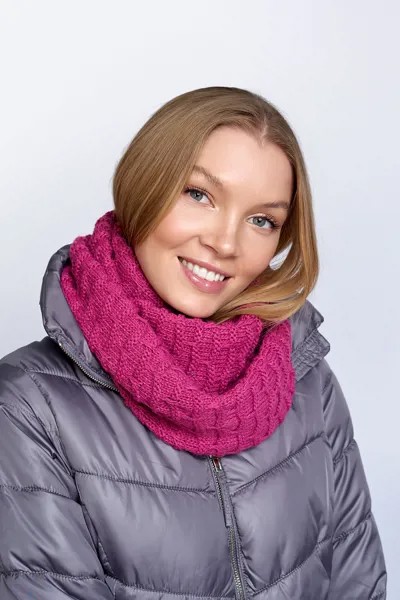 Снуд женский Baon B358550 dusty mauve, 60х35 см