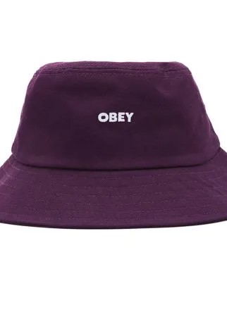 Панама OBEY Bold Bucket Hat Purple Nitro 2021