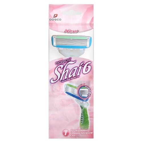 Dorco SHAI6 Vanilla Бритвенный станок упаковка из 1 шт
