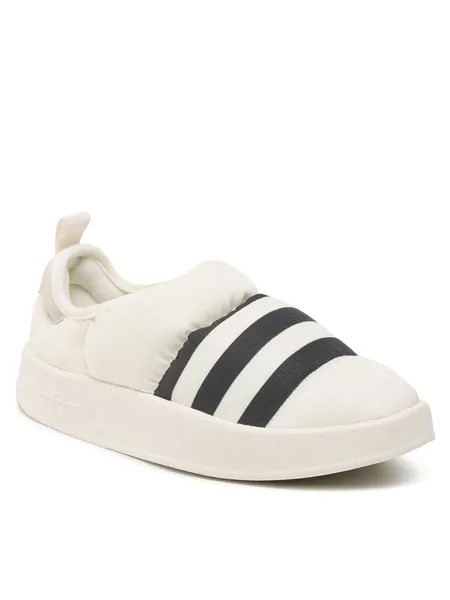 Слипоны Pufflylette GY1593 adidas бежевый 44,5 EU