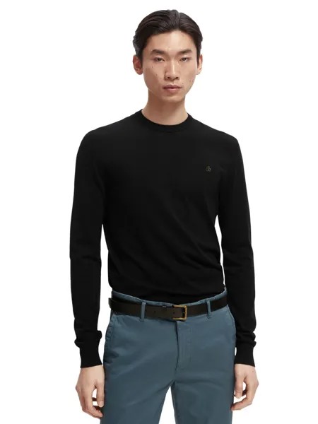 Джемпер мужской Scotch & Soda 165322/0008 черный L