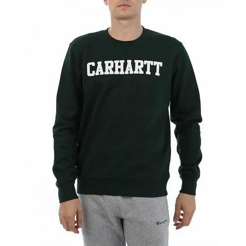 Свитшот carhartt, размер S, зеленый