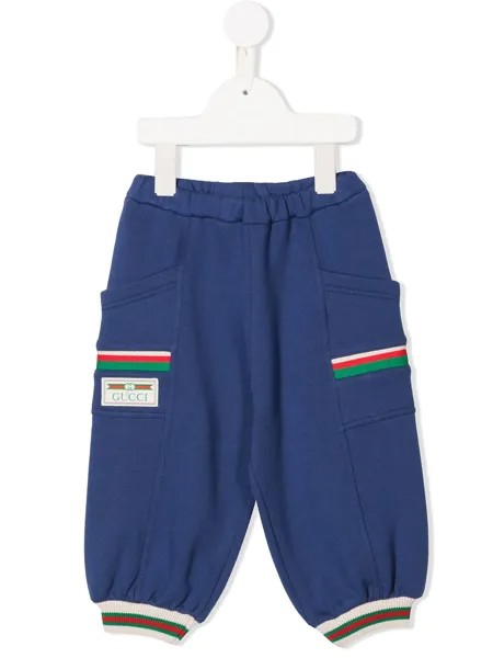 Gucci Kids спортивные брюки с эластичным поясом