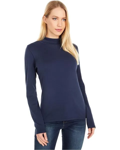Футболка Lilla P Long Sleeve Turtleneck, цвет Dark Navy