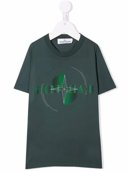 Stone Island Junior футболка с логотипом