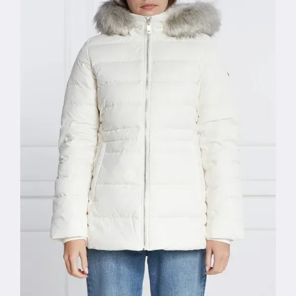 Пуховик стандартного кроя Tommy Hilfiger, белый