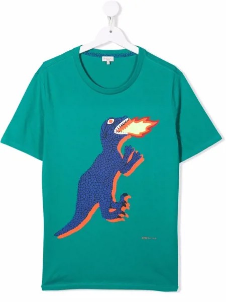 Paul Smith Junior футболка с принтом T-Rex