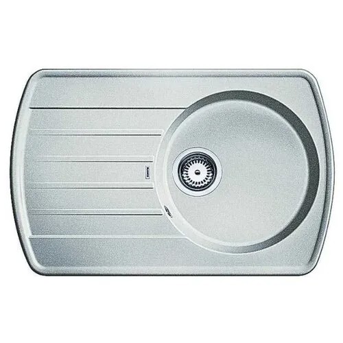 Врезная кухонная мойка 78 см Blanco Rondoval 45S 520606 жемчужный