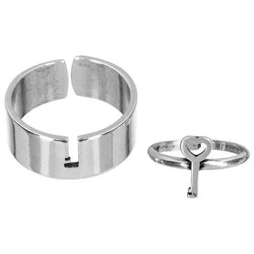 Парные кольца In Love для мужчины и женщины, серебро 925 MR0134-Ag925, без размера, 7,38
