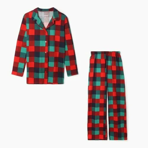 Пижама  Kaftan, размер 50, зеленый