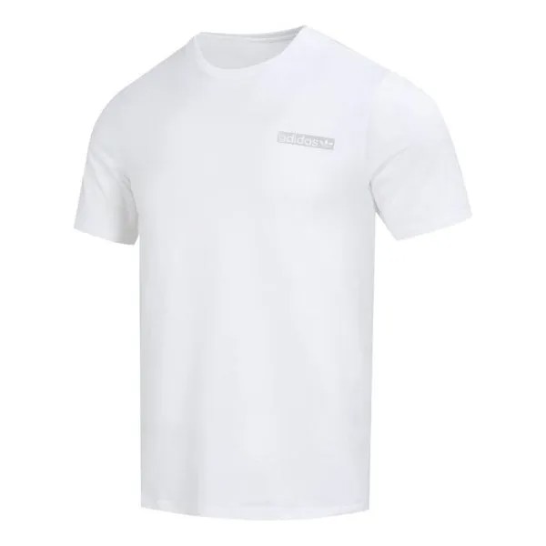 Футболка adidas originals 4.0 Circle T-shirt 'White', белый