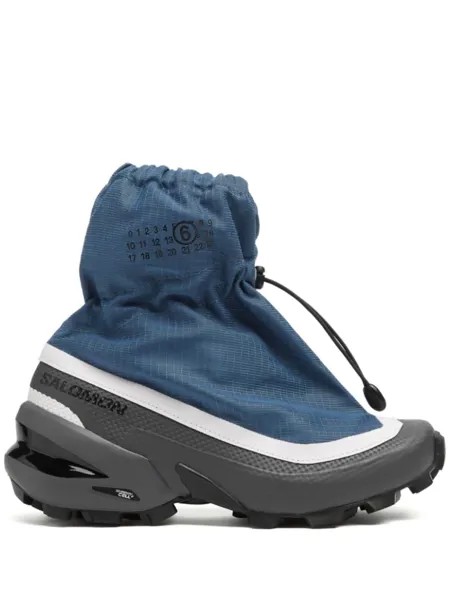 MM6 Maison Margiela X Salomon кроссовки Cross из коллаборации с Salomon, синий
