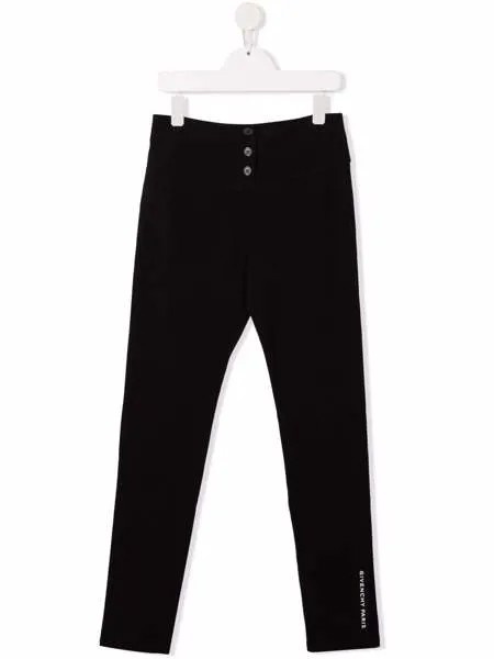 Givenchy Kids легинсы с логотипом