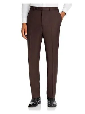 JACK VICTOR Мужской костюм Whipcord Brown Regular Fit с раздельными брюками 32R