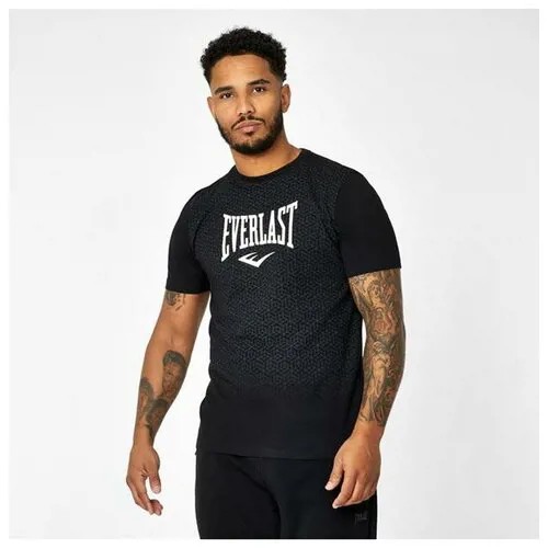 Футболка Everlast Geo Print T-Shirt Black - Everlast - Черный - S