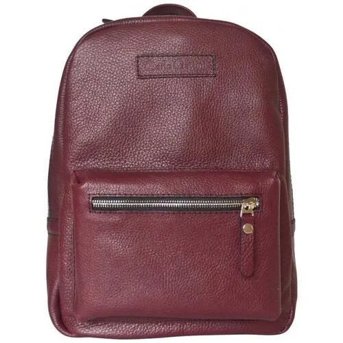 Женский кожаный рюкзак, бордовый Carlo Gattini 3040-09