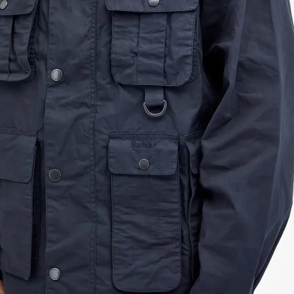 Barbour Heritage + Модифицированная повседневная транспортная куртка, синий