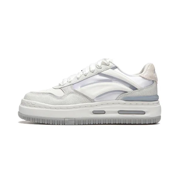 Кроссовки LINING Future C1 Skateboarding Shoes Women's Low-top Champagne White / Micro Crystal Grey, серый