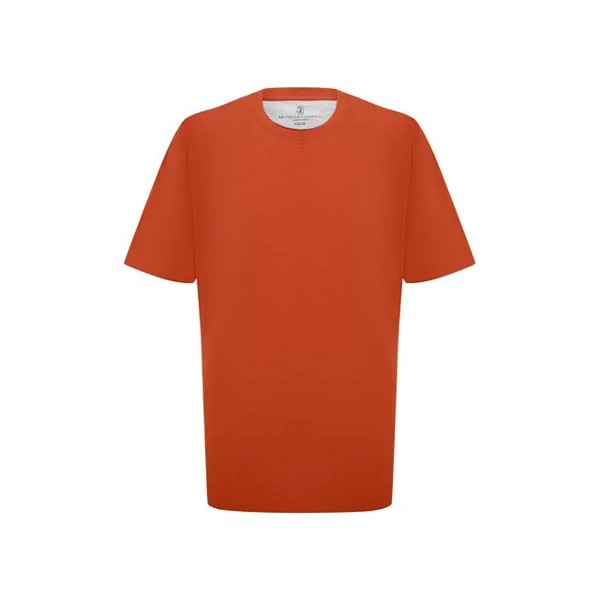 Хлопковая футболка Brunello Cucinelli