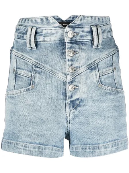 Isabel Marant джинсовые шорты с завышенной талией