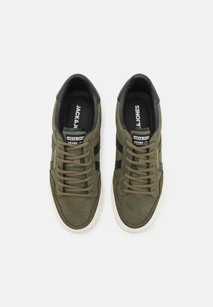 Кроссовки на шнуровке JFWMORDEN Jack & Jones, темно-зеленый