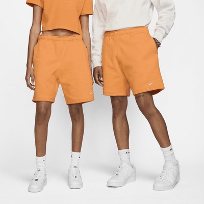 Шорты Nike Solo Swoosh Fleece Shorts, цвет Vivid Orange/White
