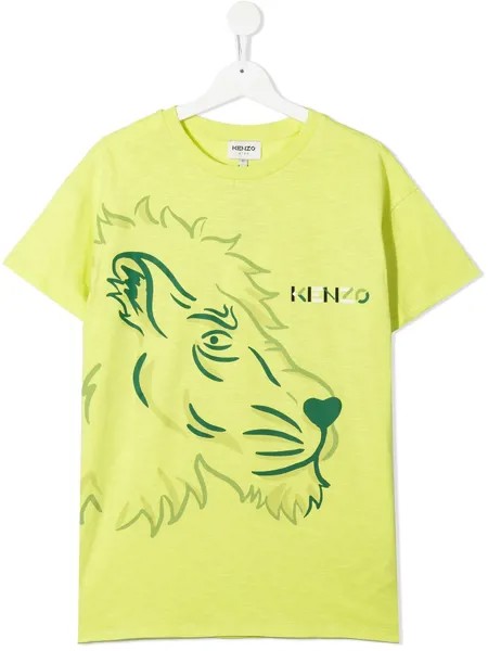 Kenzo Kids футболка Tiger and Friends