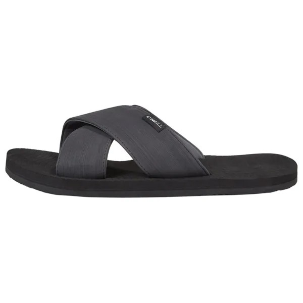 Сандалии O'Neill Koosh Cross Over Bloom Slides, цвет Black Out
