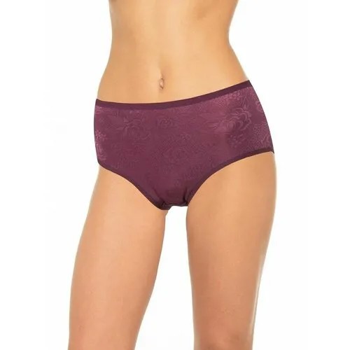 Трусы Dentelle, размер XXL, бордовый