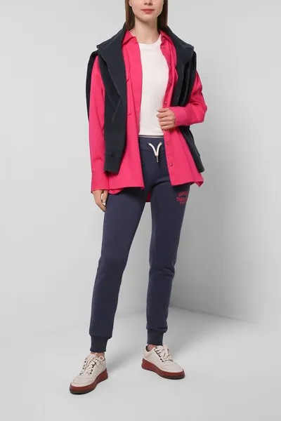 Спортивные брюки женские Superdry W7010552A синие 14
