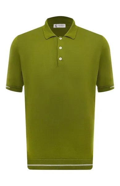 Хлопковое поло Il Borgo Cashmere