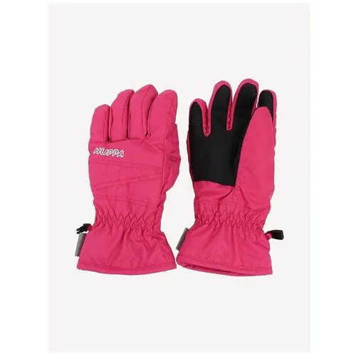Перчатки Huppa, размер 6, розовый, фуксия