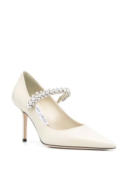 Туфли Jimmy Choo 85 мм Bing, белый
