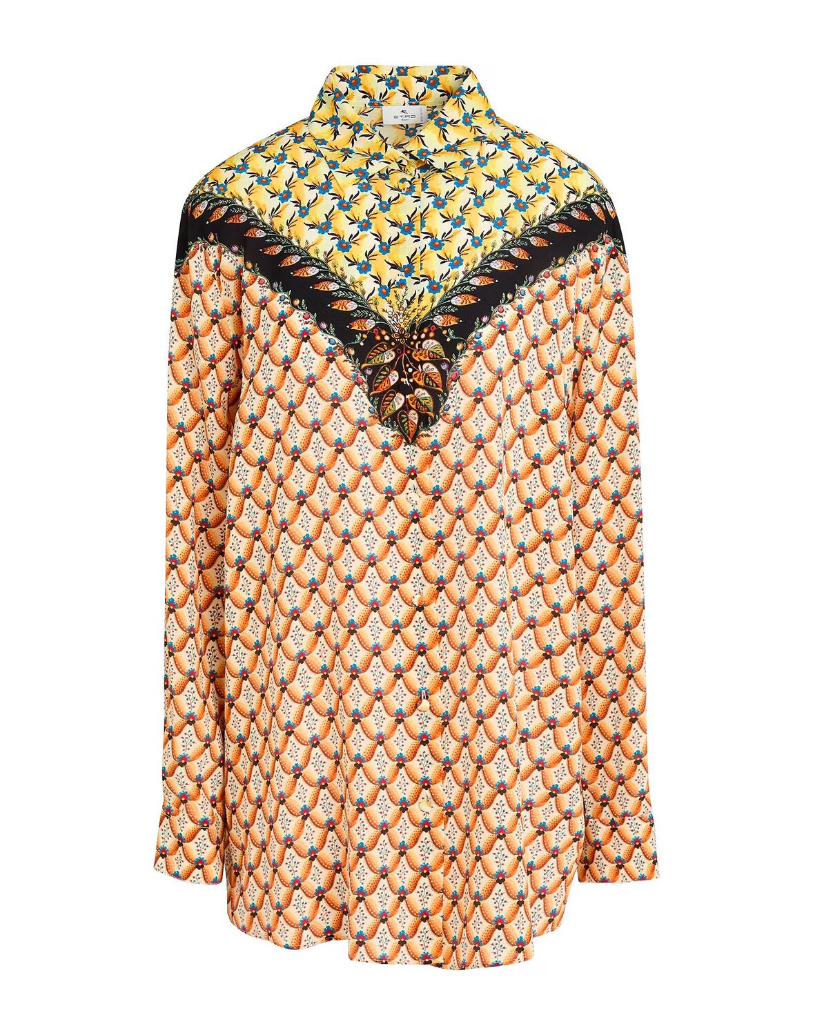 Рубашка Etro, оранжевый