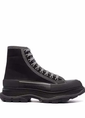 Alexander McQueen высокие кеды Tread Slick