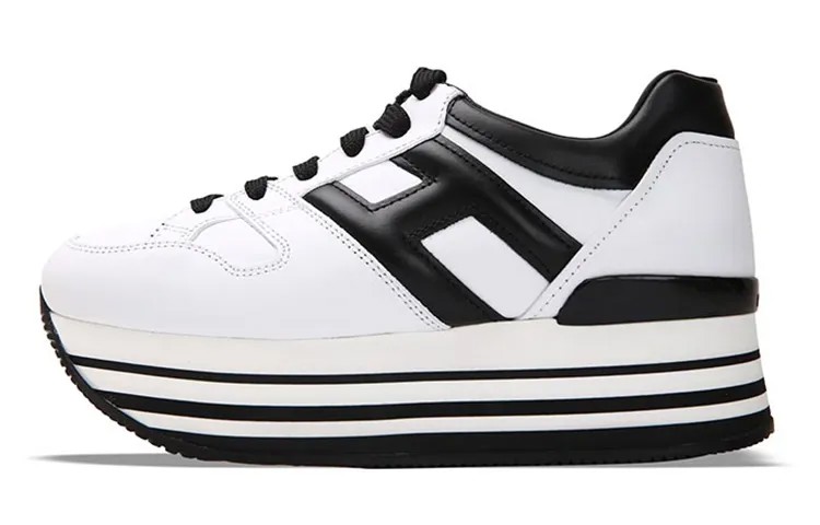 Кроссовки Hogan Lifestyle Women Low-top, белый/черный