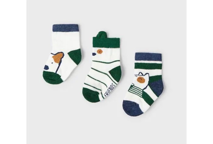 Mayoral Носки детские Newborn 9537 3 пары